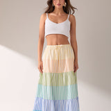 Pastel Tier Skirt