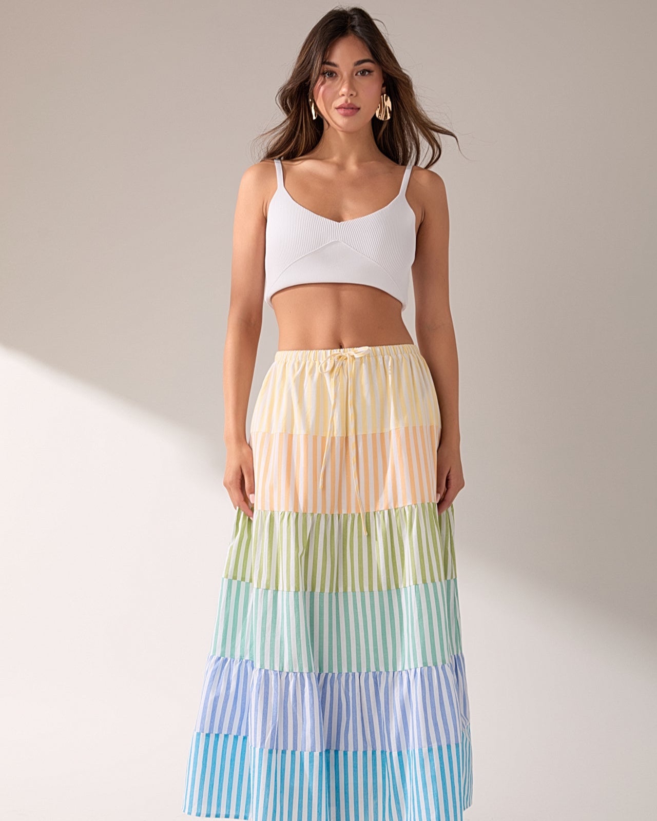 The Pastel Tier Skirt