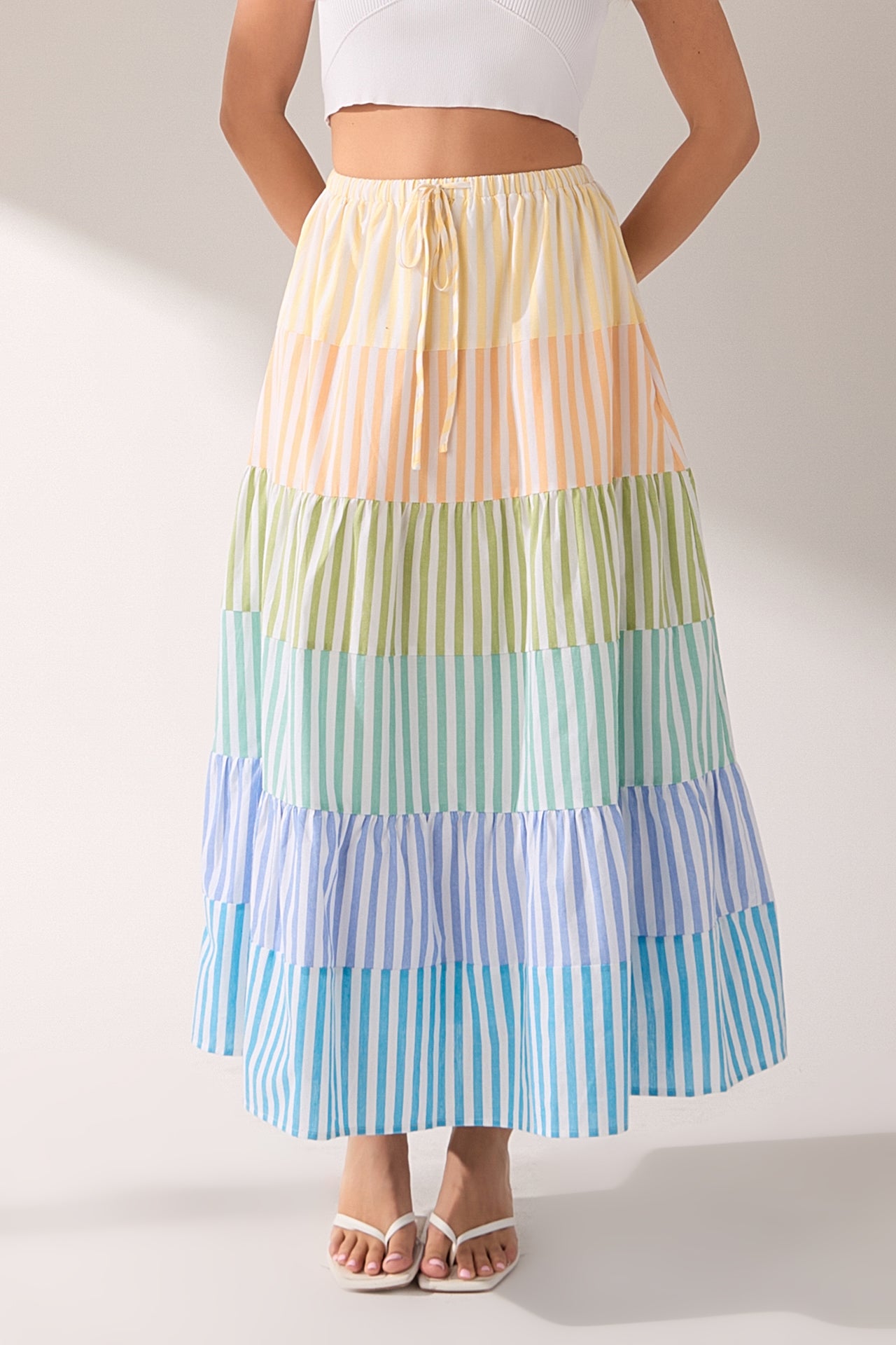 The Pastel Tier Skirt – English Factory