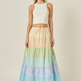 Pastel Tier Skirt
