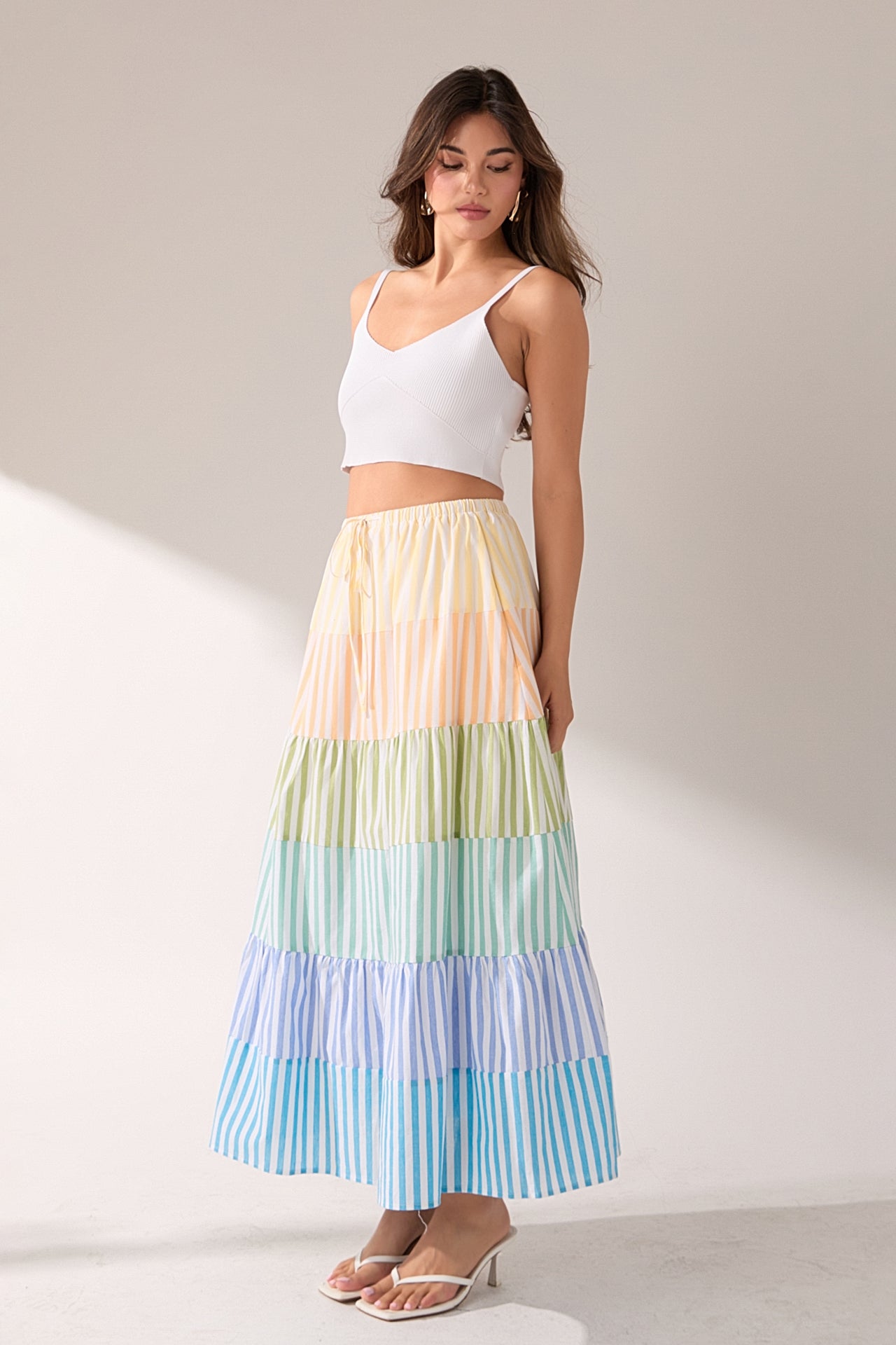The Pastel Tier Skirt – English Factory