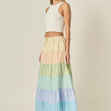 Pastel Tier Skirt