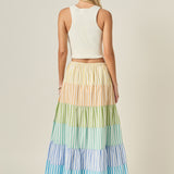 Pastel Tier Skirt