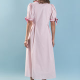 Stitch Detailed Midi Dress