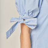 Stitch Detailed Midi Dress