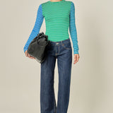 Bold Stripe Colorblock Tee