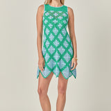 Seabloom Crochet Knit Dress