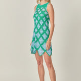 Seabloom Crochet Knit Dress