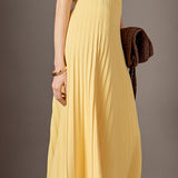 Madison Pleated A-Line Skirt