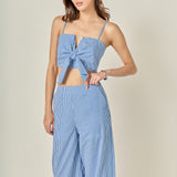 Gingham Culotte Breeze Pants