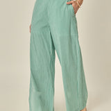 Gingham Culotte Breeze Pants