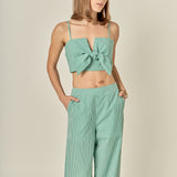 Gingham Culotte Breeze Pants