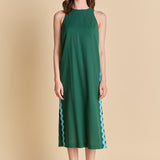 Sleeveless Ric Rac Midi Dress
