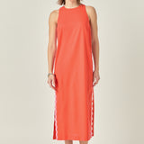 Sleeveless Ric Rac Midi Dress