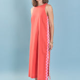 Sleeveless Ric Rac Midi Dress
