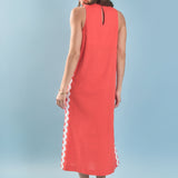Sleeveless Ric Rac Midi Dress