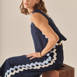 The Ric Rac Trim Pant