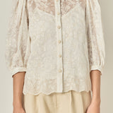 Arabella Embroidered Blouse