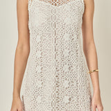 Crochet Mini Dress