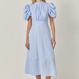 Gingham Charm Midi