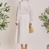 Crochet Collar Detailed Shirt