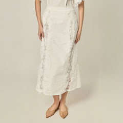 Lace Cascade Midi