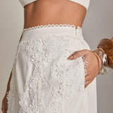 Lace Cascade Midi