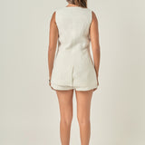 The Juliette Linen Vest
