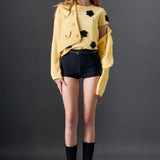 Round Hem Cardigan