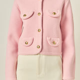 Round Hem Cardigan