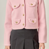 Round Hem Cardigan