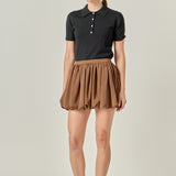 Balloon Mini Skirt