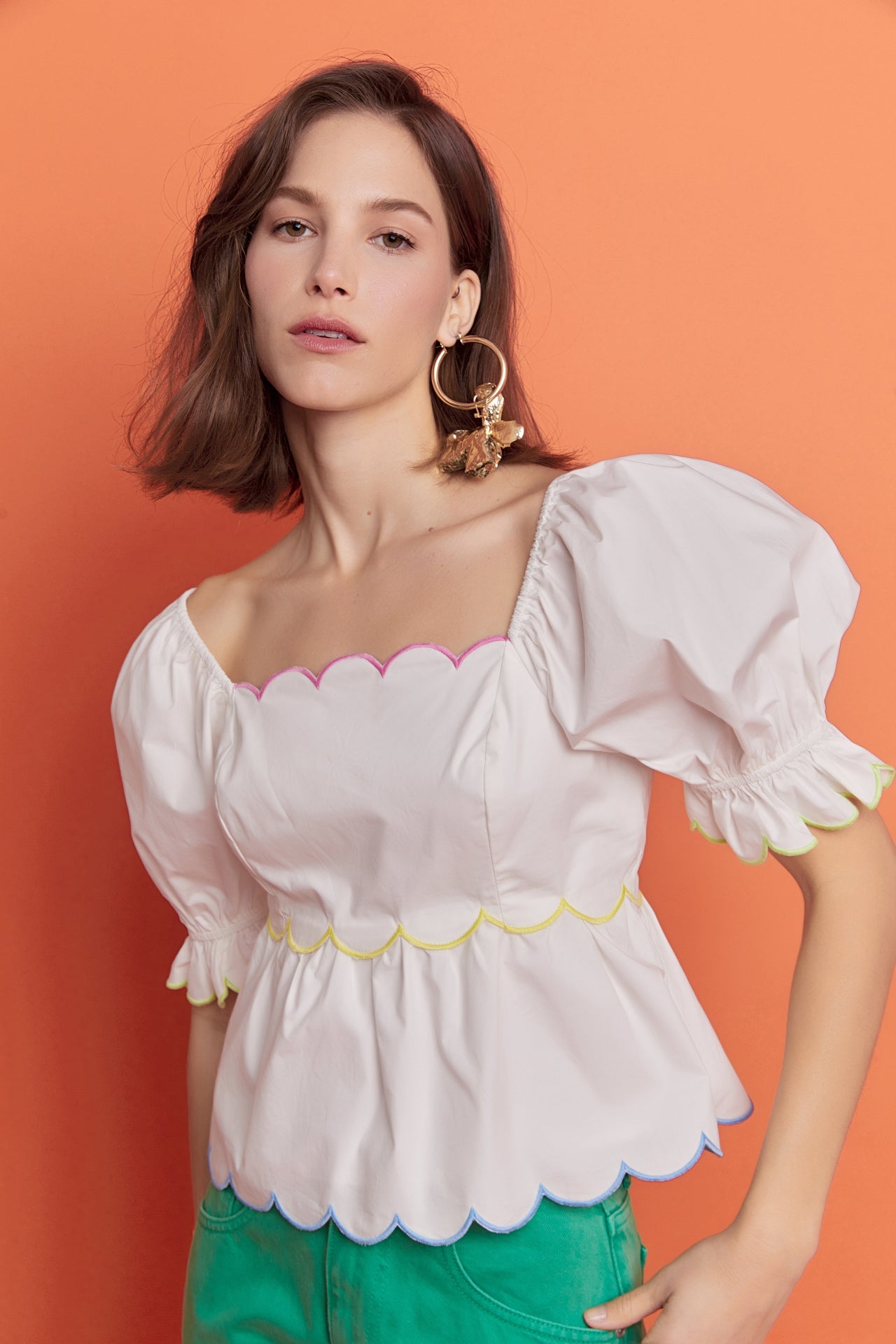 Scallop Top – English Factory