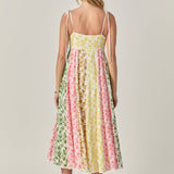 Maisie Colorblock Midi Dress
