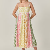 Maisie Colorblock Midi Dress