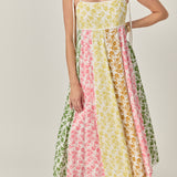 Maisie Colorblock Midi Dress
