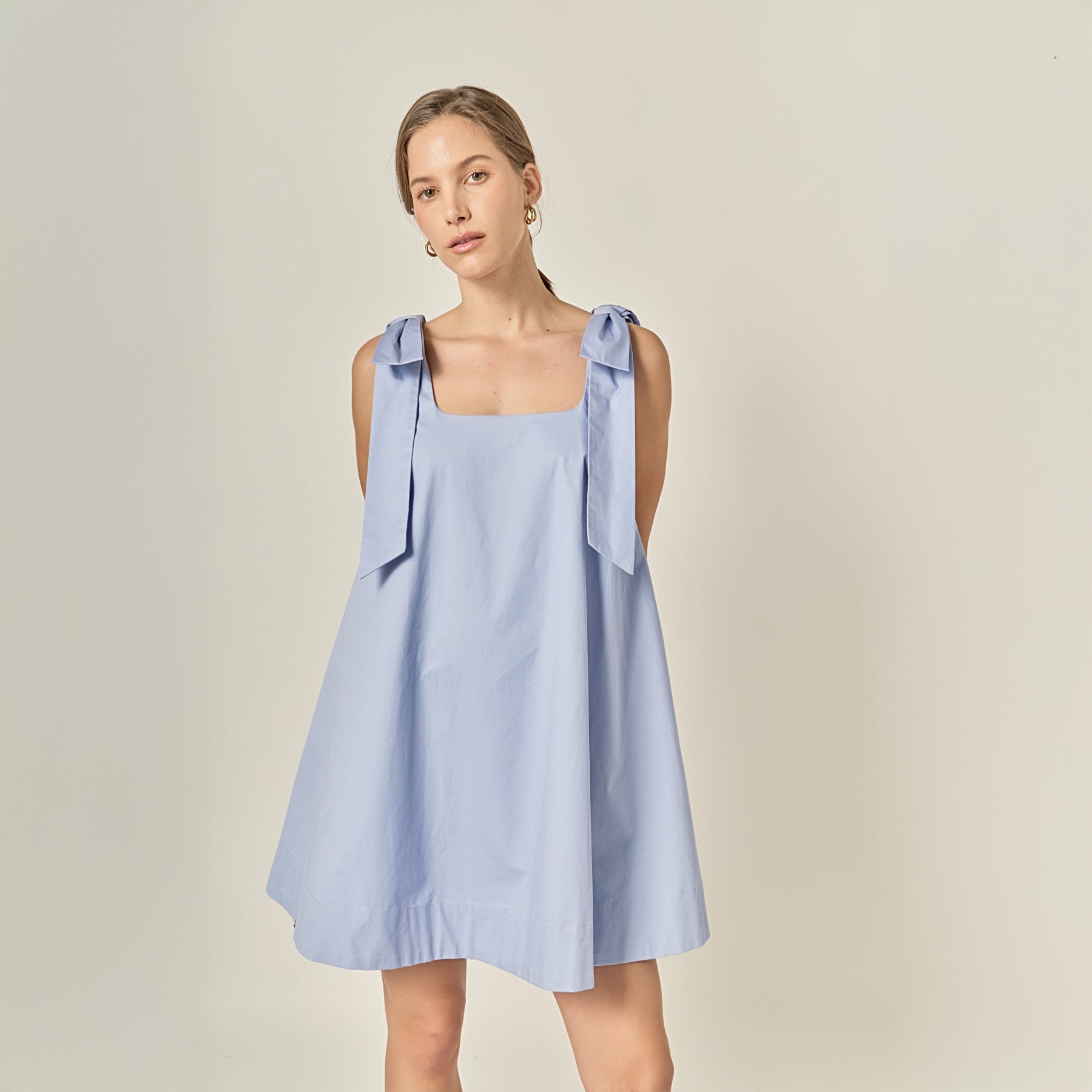 Femme Bow Detail Mini Dress