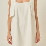 Statement Bow A-Line Mini Dress