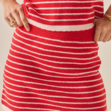 The Lila Scallop Knit Skirt
