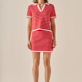 The Lila Scallop Knit Skirt