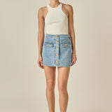 Delilah Denim Mini Skirt