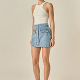 Delilah Denim Mini Skirt