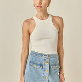 Delilah Denim Mini Skirt