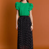 Ruched Sleeve T-Shirt