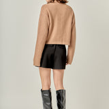 Textured Knit Lady Jacket