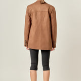Faux Suede Jacket