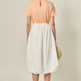 Balloon Midi Skirt