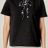 Bow Bead Detail Top