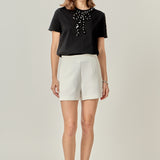 Bow Bead Detail Top