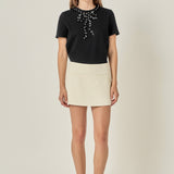 Bow Bead Detail Top